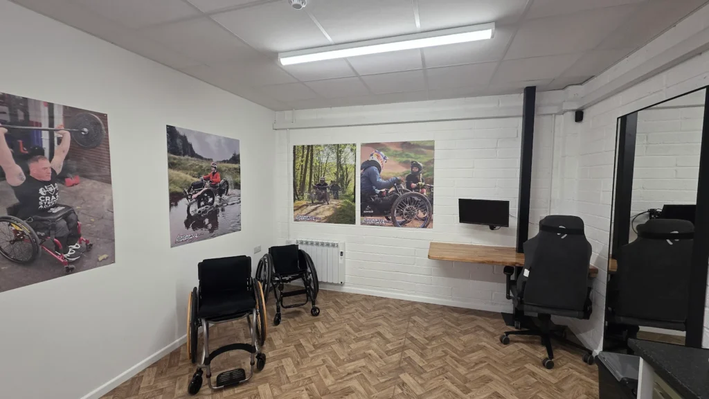 Fully accessible private assessment room