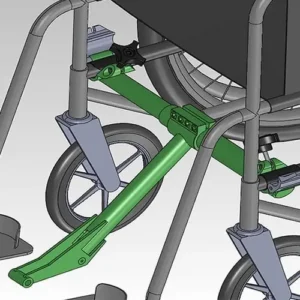 FreeWheel Adaptor for Folding Chair