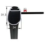 Omobic Nova Push Rim