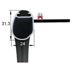 Omobic Nova Push Rim