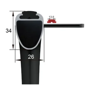 Omobic Simi Push Rim