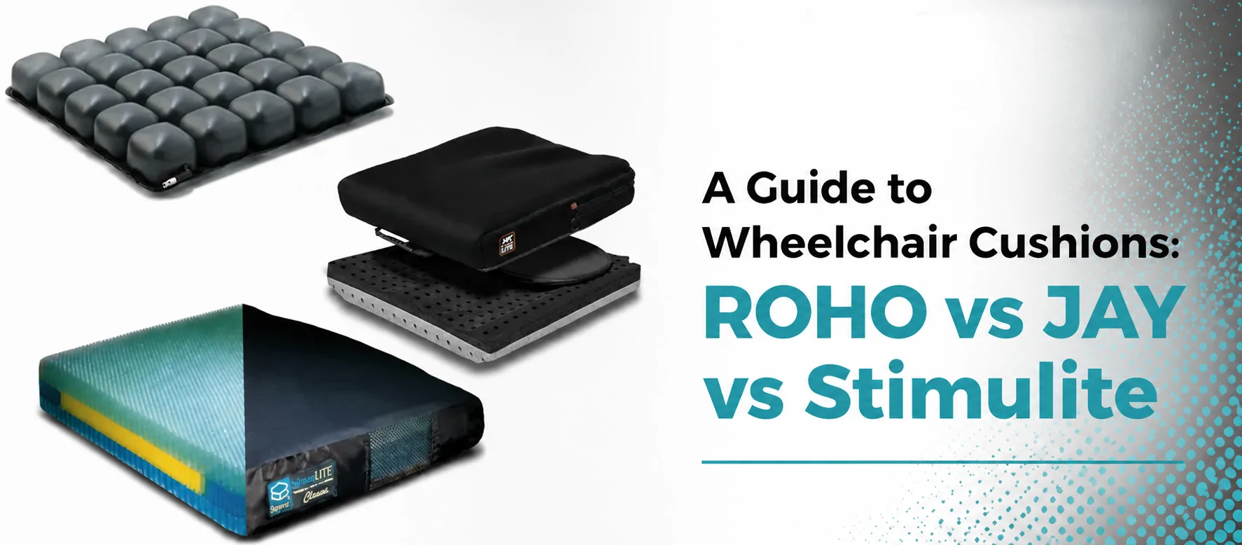 A Guide to Wheelchair Cushions: ROHO vs JAY vs Stimulite