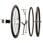 Eppur Dreeft – Back Pedal Brake Wheelchair Wheels
